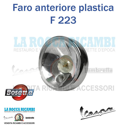 Faro anteriore plastica - anteriore, in