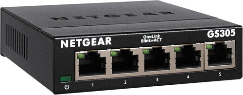 Port switch ethernet gs305 - 5,